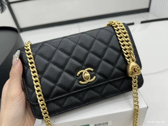 First Bag Ru WOC-19*12*3.5cm CHANEL 0729